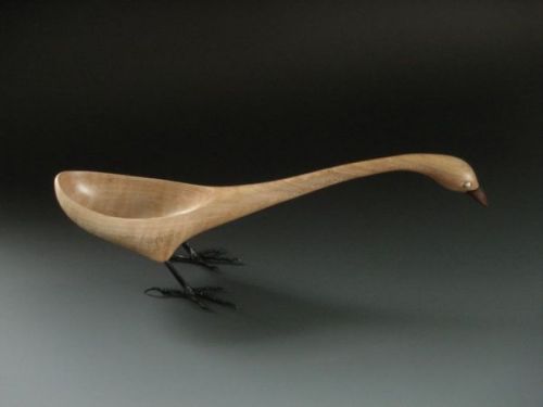 staceythinx:  Whimsical wooden spoons by Terry Widner. You can purchase his work at his Spoontaneous Etsy store. 