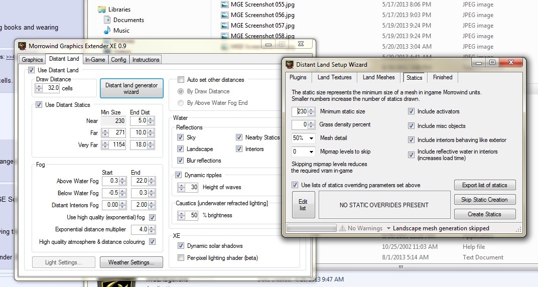 morrowind graphics extender