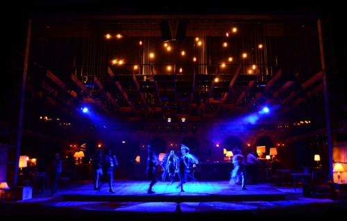 “ONCE”Scenic &amp; Projection Design by Bryce Cutler
