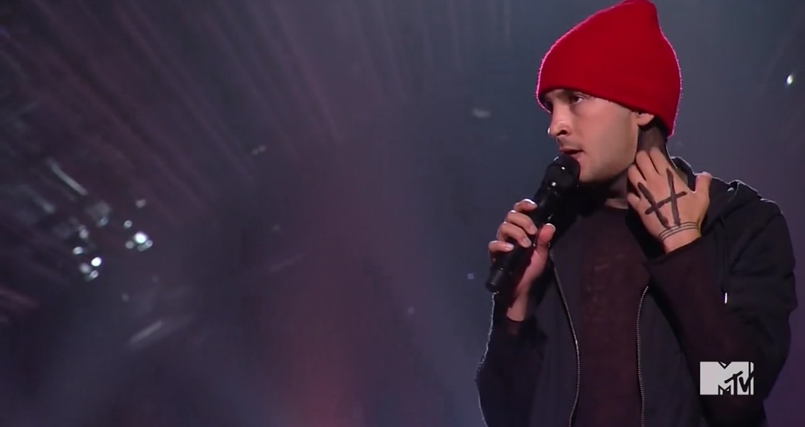 regionalatmost:  twenty one pilots at the 2015 MTV Video Music Awards
