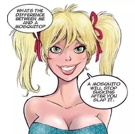 gookdom:What’s the difference between a gook and a mosquito? …