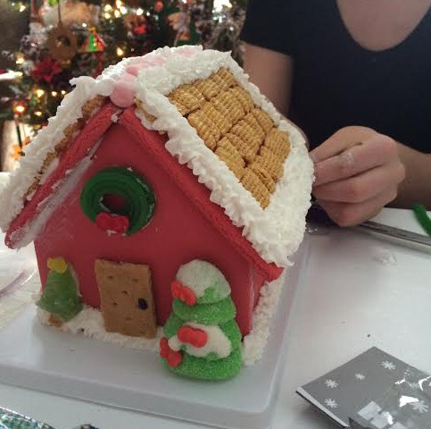 john-egberts-floating-arms:  bitch-youdontknowmylife:  So I was making gingerbread houses with my sisters because we were bored. Here’s mine:  Here’s my youngest sister’s:  And here is our middle sister’s:   Happy Birthday Jesus!  I know who’s