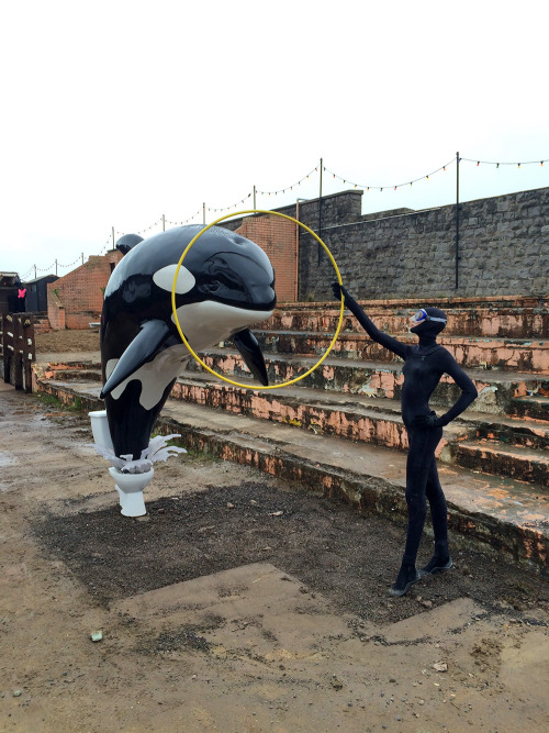 itscolossal:  Welcome to Dismaland: A First Look Inside Banksy’s New Art Exhibition Housed Inside a Dystopian Theme Park 