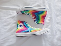 assume:  zayn-malik-and-beyond:  assume:  Looking for a pair of Converse shoes that stand out? Check out Mr Tie Dye Shop for the most colorful looking Converse and tees! The shoes and shirts at this shop are truly the best colors and tie dye that you