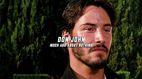 lucifernorningstar:Keanu Reeves + portraying Johns.BONUS