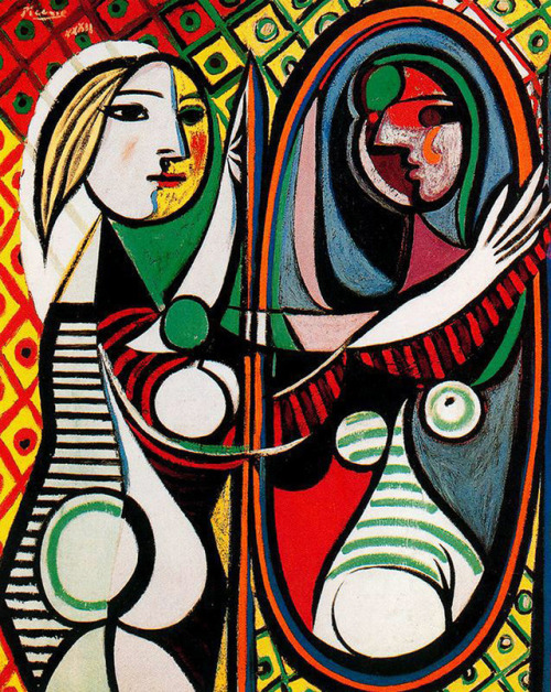 Girl In Front Of Mirror, 1932, Pablo Picasso