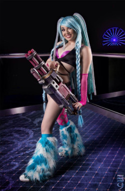 allthatscosplay:  Jinx is Ready to Rave in