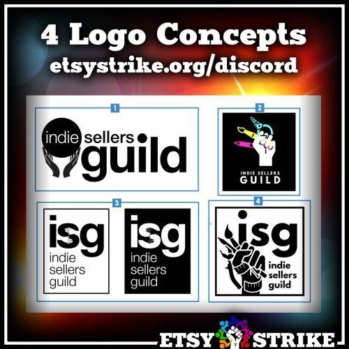 Sneak peek of a few of the logo concepts we&rsquo;re working on in Discord! 