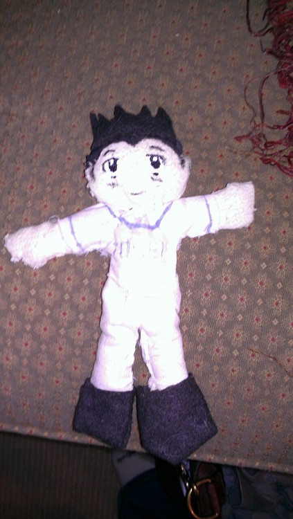 A Chronology Of My Failed Plushies:Kazuki from Oofuri, early 2009: He’s not terrible, but he was my 