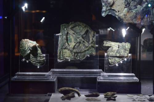 Antikythera mechanism - ancient analog computer designed to predict astronomical positions and eclip