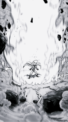 semezukas: Wallpaper-sized (540x960) caps of detailed panels from the Onepunch Man manga for you to use. For those who like monochrome backgrounds!  へ(゜∇、°)へ   