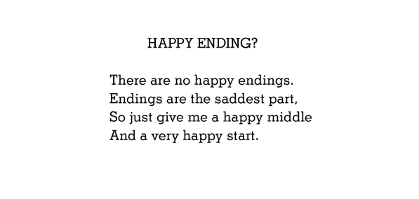  Shel Silverstein, “Happy Ending?&ldquo; 