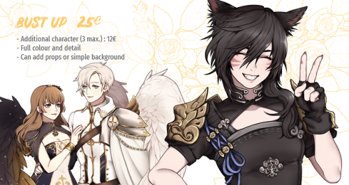 Commission status: FULL♥ Commission details here! ♥  * I only accept Paypal!Text 