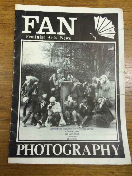 Periodical of the day from our archives: ‘FAN: Feminist Arts News’ which ran from 1980 to 1993.