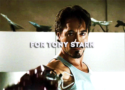 robertdowney-jr: “The truth is……I am Iron Man.” Thank you, Robert Downey J