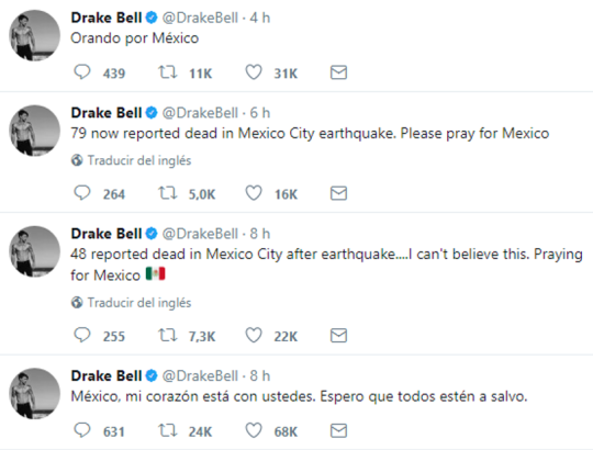 Earthquake in Mexico