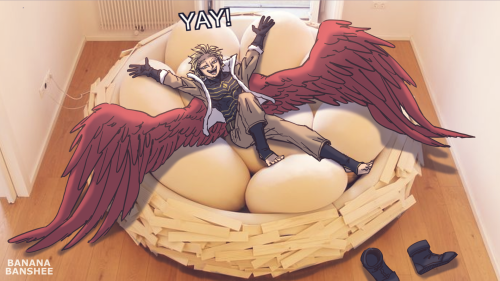 This 10K$ giant nest bed is Hawks’ bed, you can’t convince me otherwise