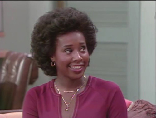 Marion Ramsey’s first screen credit. She’s playing Tracy Davis in a 1976 episode of The 