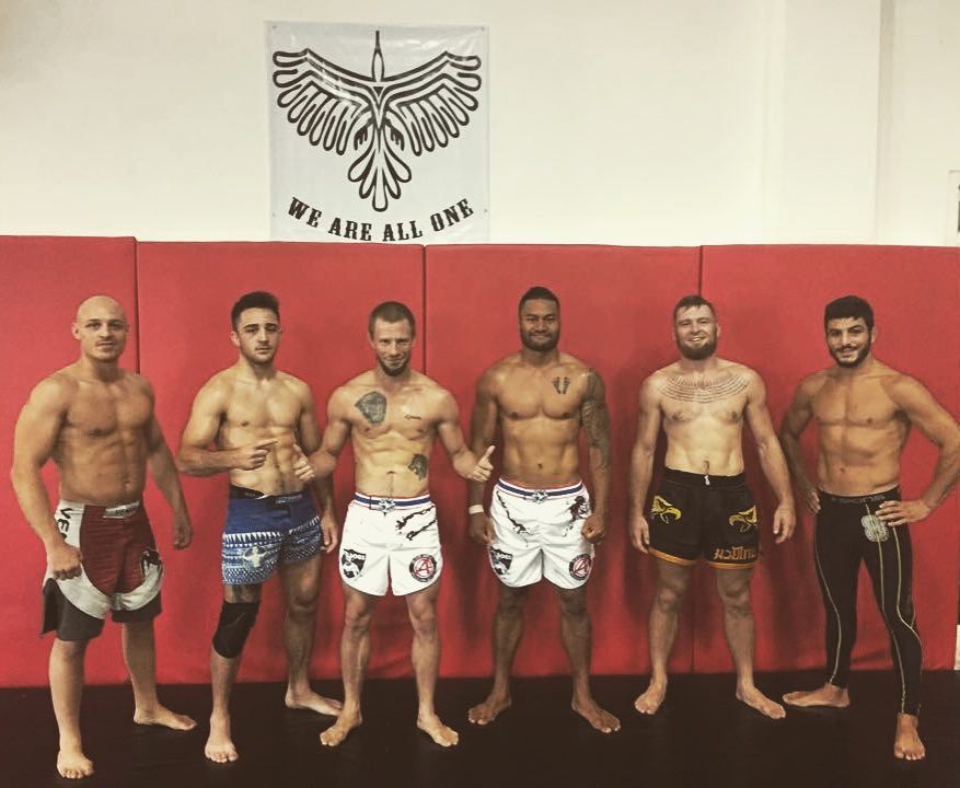 warriormale:  It’s always better to go shirtless when you train.Partial nudity.The