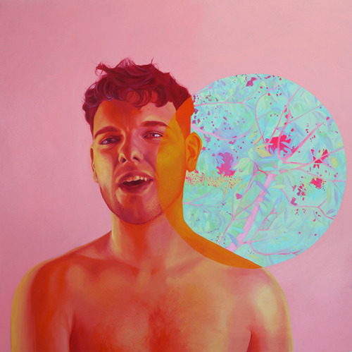 jenmann:“Jungle Moon” - oil on canvas