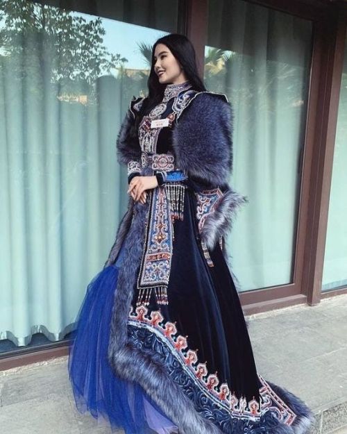 delphinidin4: maneth985: sartorialadventure: Yakut fashion, Sakha Republic (Yakutia) 1. Yakut outfit