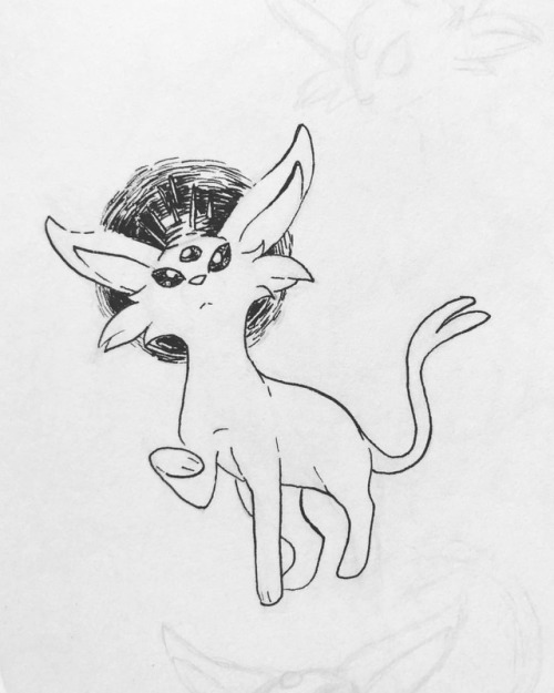 | 03 - Third Eye | Espeon for this prompt! Does it count as a third eye? Idk I think it does. I just