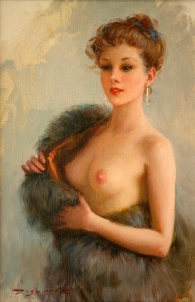 artbeautypaintings:  unknown - Konstantin Razumov
