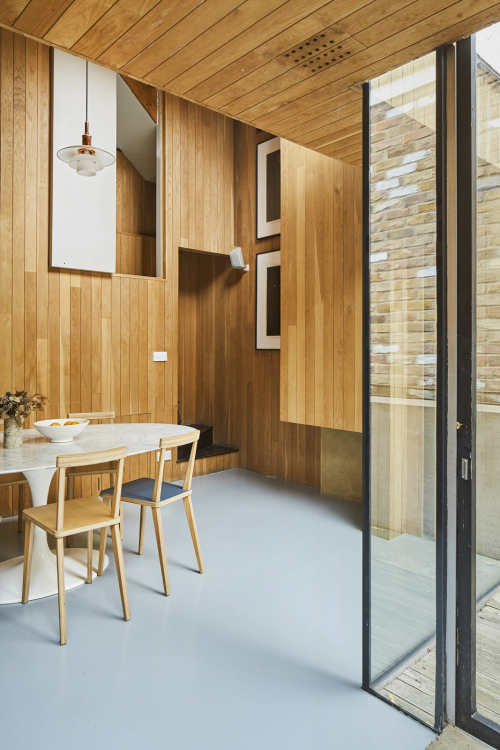 thenordroom:London home with all-wood kitchen  THENORDROOM.COM - INSTAGRAM - PINTEREST - FACEBOOK   