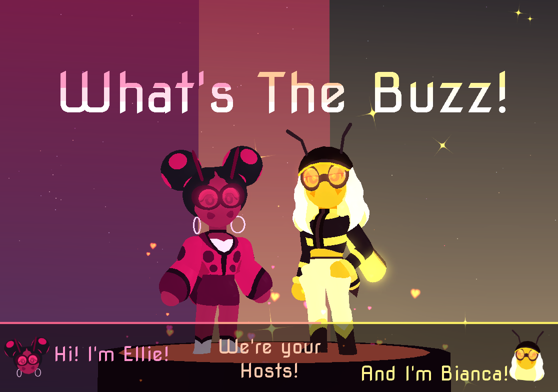 Quicktiger O Hey Guys Meet Ellie And Bianca A Ladybug And A - buzz the bee roblox