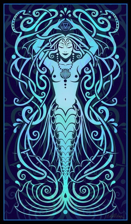 hajandrade:  Cristina McAllister Illustration: Air, Water, Earth & Fire 