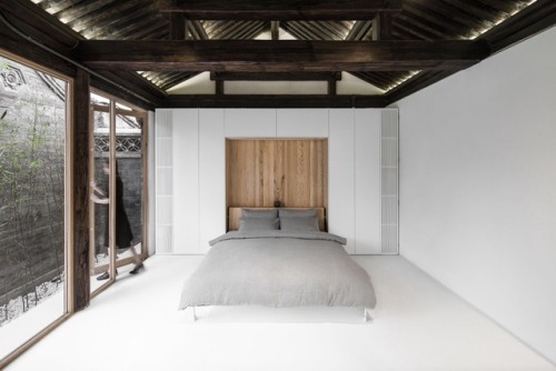 goodwoodwould: Good wood - Beijing based Arch Studio renovated a traditional courtyard house in the 