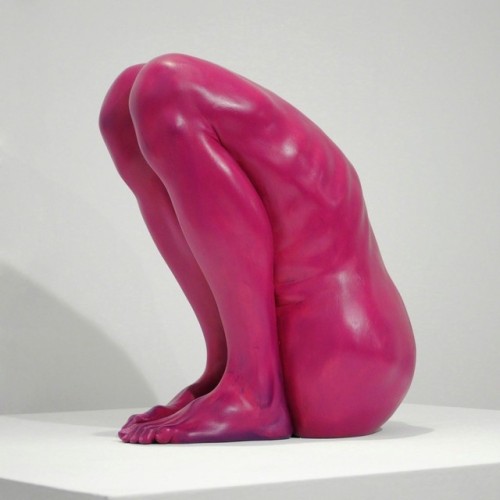 Bogdan Rață (Romanian, b. 1984, Baia Mare, Romania) - Lonely, 2011 Sculptures: Polyester, Synthetic 