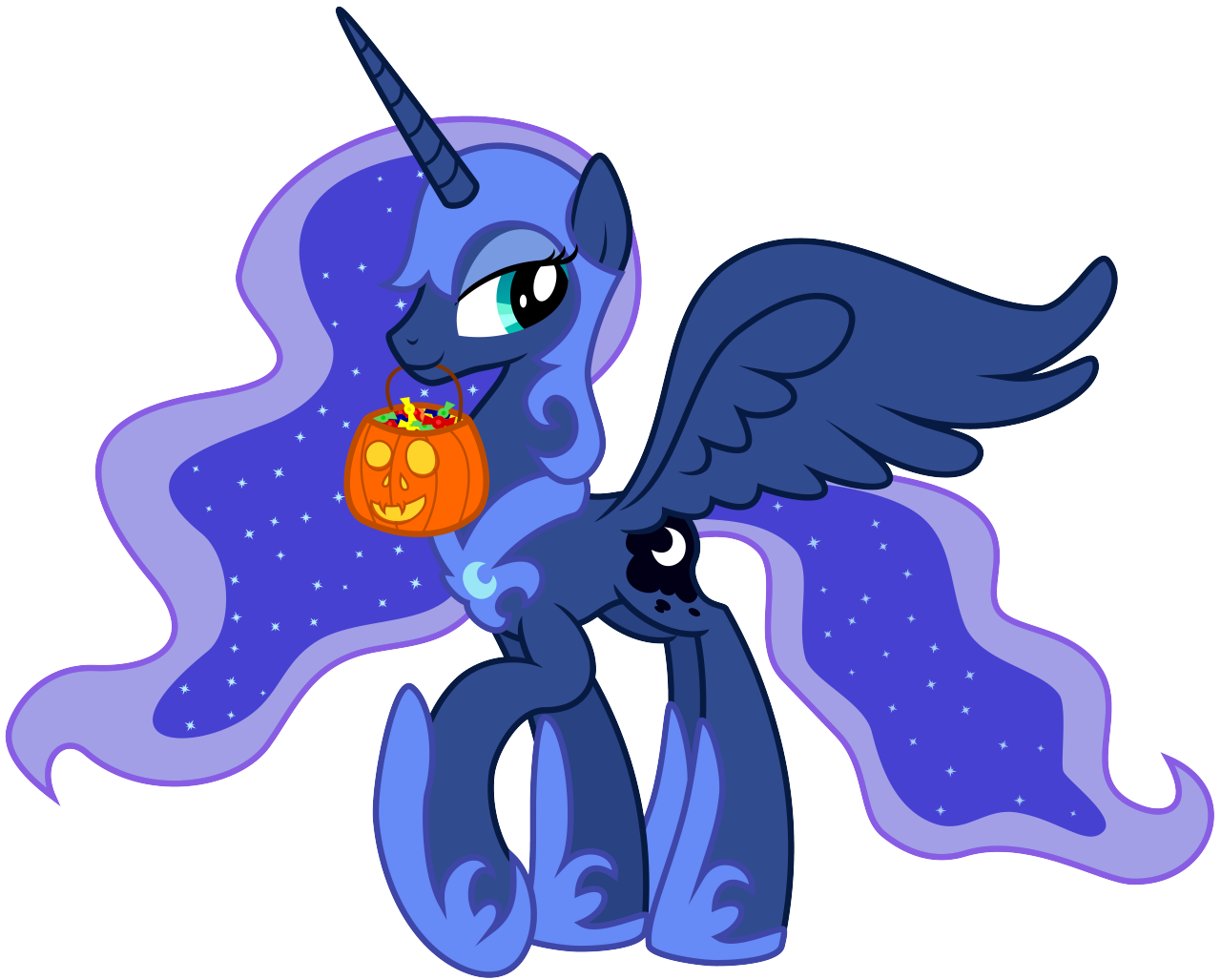 royalcanterlotvoice:  Princess Luna - Nightmare Night Costume by Kyss.S by KyssS90