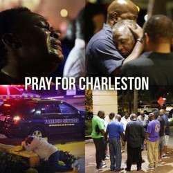 melshary:  I look at the calendar to make sure what year this is… I can’t.. I can’t find the words.. But because we are here, today, together in this I don’t have to say anything for you to understand. #prayforcharleston