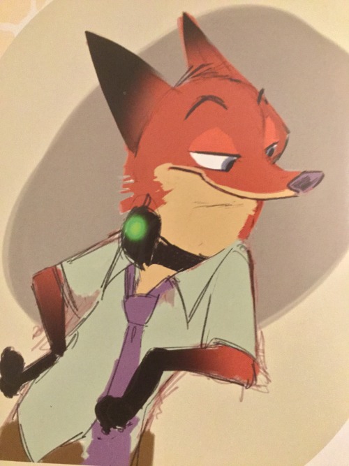 iisscooby: Bonus pic is bonus. The Art of Zootopia book, definitely worth the buy. It’s gorgeo