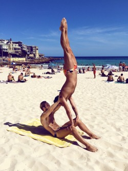 grabyourankles:  John Neal and Mitch Fong  in Mr Turk swimwear
