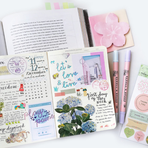 peachdanik-journal: It’s almost the end of the year. Do you have a 2019 journal already?  bujo