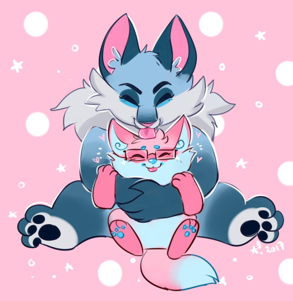 starsheepsweaters: Floof cuddles &lt;3