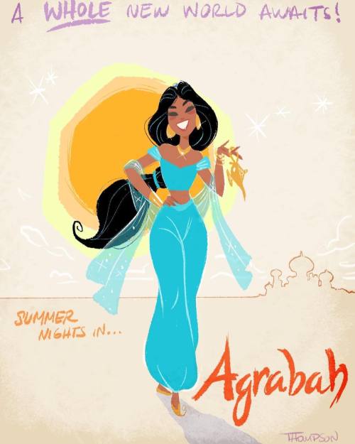 Summer nights in Agrabah by Steven Thompson