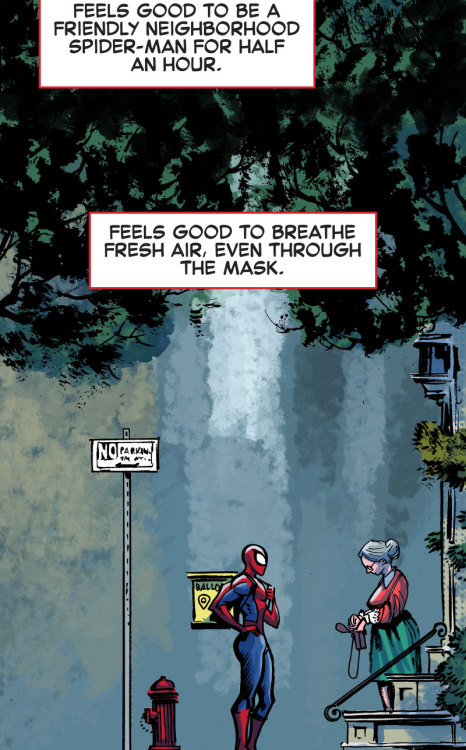 why-i-love-comics:Spine-Tingling Spider-Man – Infinity Comic #2 (2021)written by Saladin Ahmedart by