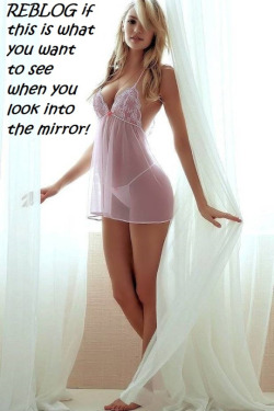 sissy-maker:  sissy-stable:Do you want to look like her when looking into the mirror ?  Boy to Girl change with the Sissy-Maker  