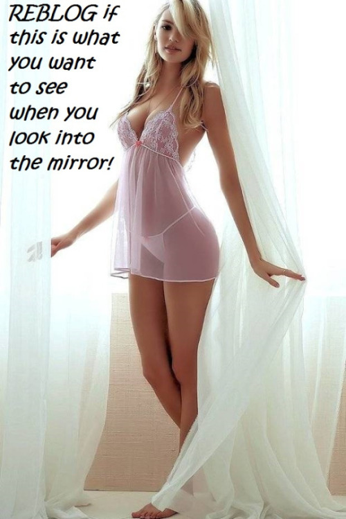 all-sissy-caps:All the sissy captions - click this text and follow my blog!I Should Say So !!!