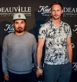 askarsswedishmeatballs:  Alex and Michael Peña at the Deauville Film Festival tonight