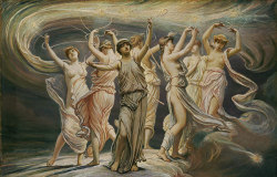 arthistoryeveryday:  The Pleiades by Elihu Vedder (1885)