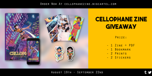 ☆ Giveaway Prize ☆ One randomly selected winner will receive one physical copy of the Cellophane Zin