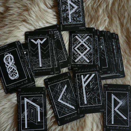 etsycult: The English Runes Card Set by TreeSeer