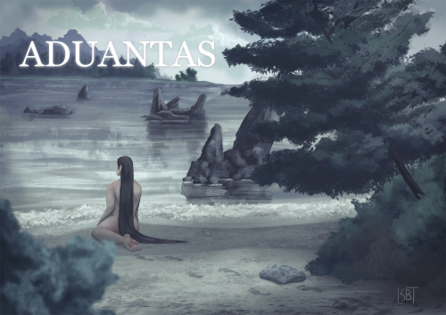 Trying to get better at painting environments&hellip;. Anyway&ndash; Chapter 3 of Aduantas is up now