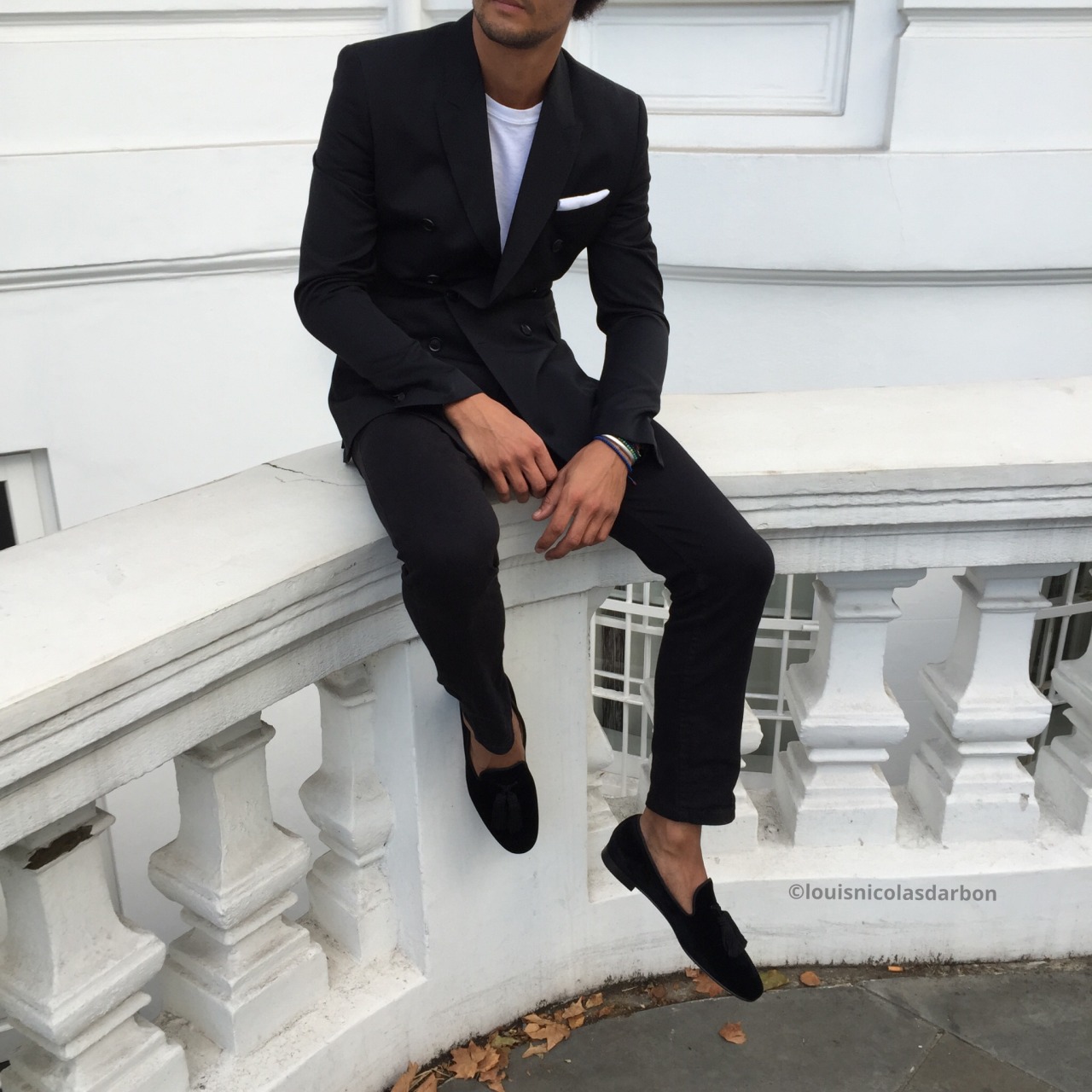 LOUIS-NICOLAS DARBON — This weekend I wore Midnight blue tuxedo by