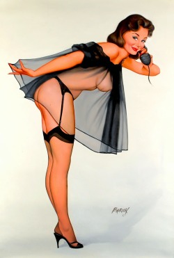 pinupgirlsart:  (via Baron von Lind : Pin