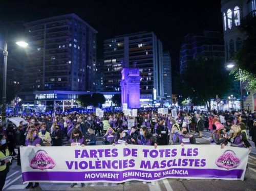 2️⃣5️⃣ de noviembre, València❗ Dia internacional por la elimanición de la violencia contra la mujer 